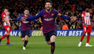 برشلونة أسقط أتلتيكو مدريد بفوز خاطف
