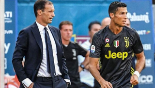 ماسيميليانو أليجري وكريستيانو رونالدو
