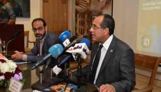 جانب من المؤتمر الصحفي لإعلان تفاصيل مهرجان الإسماعيلية