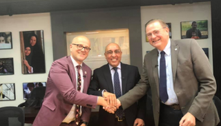 من حفل تكريم الروائي عصام يوسف