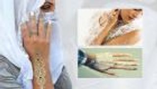 بالصور.. "الحناء البيضاء" موضة صالونات التجميل