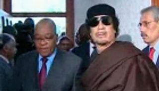 صحيفة: القذافي أخفى 30 مليون دولار بمنزل جاكوب زوما