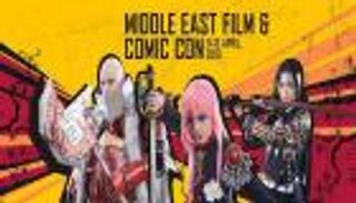 أبطال العالم الخارقون في استقبال زوار "كوميكون دبي"