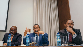 جانب من ورشة بحْثِ أزمة النازحين في إثيوبيا