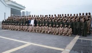 محمد بن زايد يستقبل المشاركات ببرنامج 