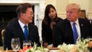 ترامب ومون يبحثان استئناف الحوار بين واشنطن وبيونج يانج الخميس