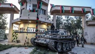 قوات تابعة للجيش الوطني الليبي 