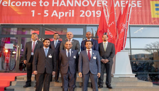 وفد دائرة الطاقة في أبوظبي