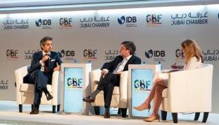 إحدى جلسات المنتدى العالمي للأعمال لدول أمريكا اللاتينية في بنما