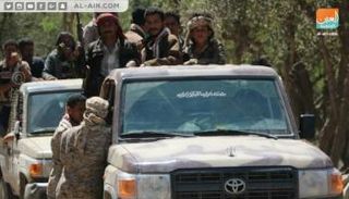 قوات اللواء 35 مدرع في الجيش اليمني بجبهة الأقروض