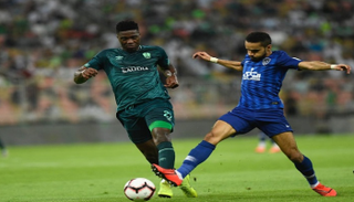 من مباراة الأهلي والهلال