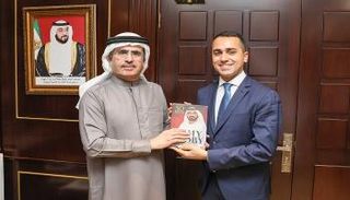 استقبال هيئة كهرباء دبي لنائب رئيس الوزراء الإيطالي