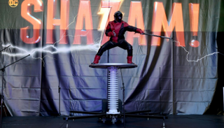 من العرض الأول لفيلم "شازام" في هوليوود 28 مارس