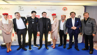 نجوم الفن في حفل طيران الإمارات في بيروت