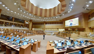 جانب من انعقاد المجلس الوطني الاتحادي