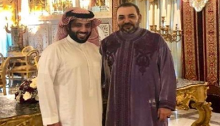 تركي آل الشيخ - الملك محمد السادس 