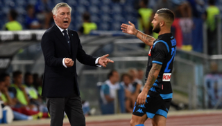 لورينزو إنسيني وكارلو أنشيلوتي