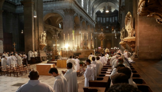 جانب من القداس