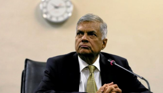 رئيس وزراء سريلانكا رانيل ويكريميسينجي