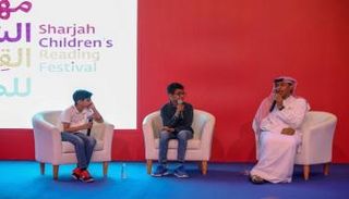 جانب من فعاليات "الشارقة القرائي".