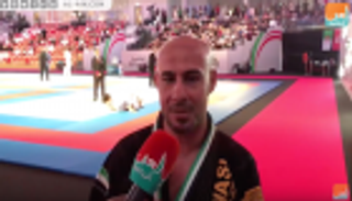 فرحة مزدوجة للاعب الوصل في بطولة أبوظبي العالمية لمحترفي الجوجيتسو