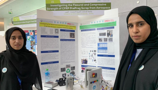 5 طالبات إماراتيات يطرحن مشروعا يخفض التأثير البيئي لمخلفات ألياف الكربون