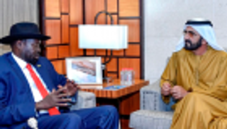 محمد بن راشد لسلفاكير: ندعم ونساند اتفاقية السلام بجنوب السودان