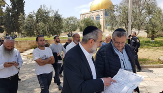 جانب من اقتحامات المستوطنين للمسجد الأقصى