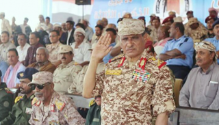 محافظ حضرموت قائد المنطقة العسكرية الثانية في الجيش اليمني