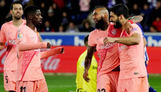 لاعبو برشلونة