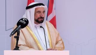 سلطان القاسمي يشهد حفل إعلان الشارقة ضيف شرف 