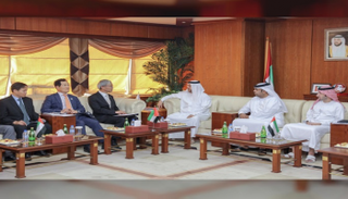 لقاء غرفة تجارة وصناعة عجمان مع وفد اقتصادي كوري