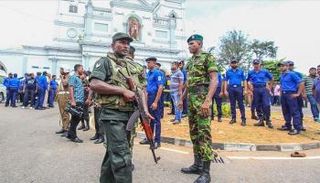 عناصر من قوات الأمن السريلانكية تنتشر في أرجاء البلاد- أرشيفية