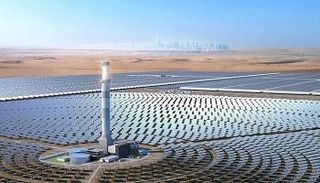 مشروع توليد الكهرباء بالطاقة الشمسية بـ700 ميجاواط في دبي