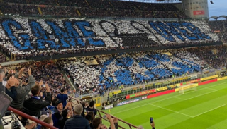 جماهير إنتر قبل المباراة