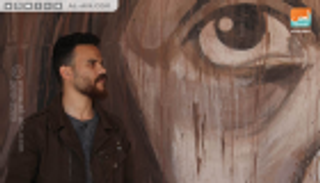 بالصور.. علي الجبالي.. فنان فلسطيني يرسم الأحلام بين ركام الدمار