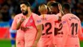 فيديوجراف.. برشلونة يتوج بالليجا العاشرة في القرن الجديد