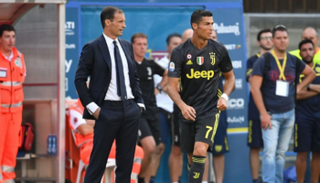 ماسيميليانو أليجري وكريستيانو رونالدو