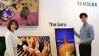 جديد سامسونج ..تلفزيون QLED بشاشة رأسية 