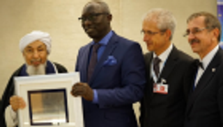 الأمم المتحدة تمنح جائزة سفير الحريات الدينية للشيخ عبدالله بن بيه