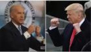 ترامب يهاجم الإعلام ويصف جو بايدن بـ"الساذج"