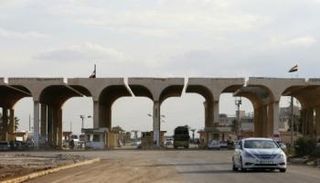 معبر نصيب الحدودي بين سوريا والأردن