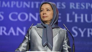 مريم رجوي زعيمة المقاومة الإيرانية - أرشيفية