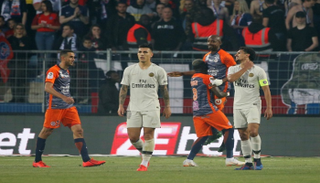 من مباراة مونبلييه وباريس