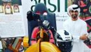 شاب إماراتي يصمم دراجة نارية لخدمة أصحاب الهمم