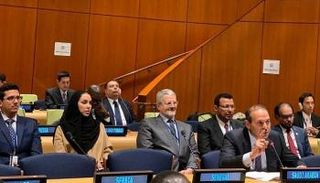 الدكتور خالد بن محمد منزلاوي يتحدث أمام الأمم المتحدة