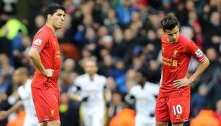 لويس سواريز وكوتينيو بقميص الليفر