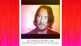 صورة للنجم كيانو ريفيز نشرت بالتقنية الجديدة