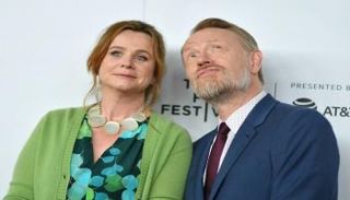 إميلي واتسون وجاريد هاريس في العرض الأول لمسلسل "تشرنوبيل"