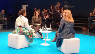 وزيرة السياحة المصرية خلال مشاركتها في منتدى السياحة العالمي